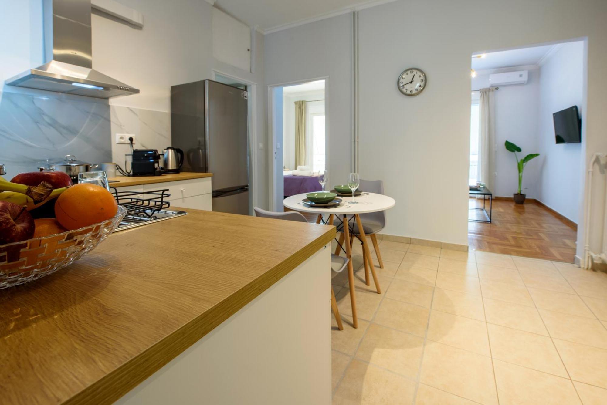 Spacious And Modern One Bedroom Apartment Athen Eksteriør billede
